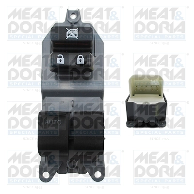Switch, window regulator